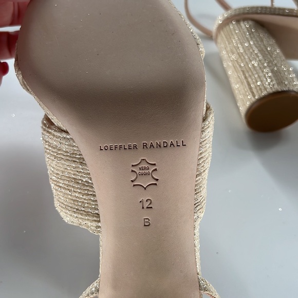 LOEFFLER RANDALL Knotted Sparkle Sandal - Picture 6 of 8